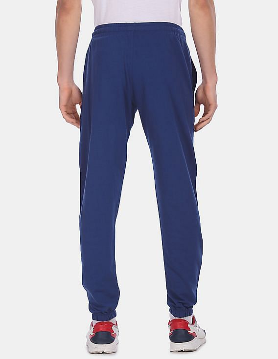 Blue USPA INNERWEAR MEN JOGGER PANT