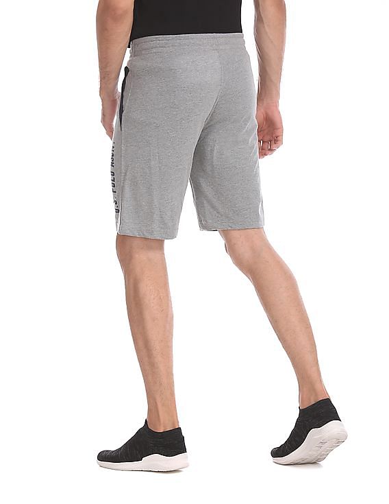 Grey Mel USPA INNERWEAR MEN SHORTS