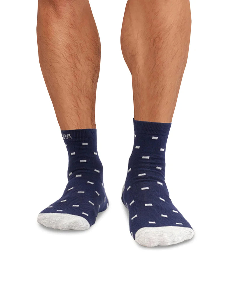 ASSORTED USPA INNERWEAR Men's Crew Length Socks