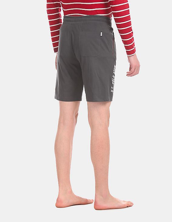 Dark Grey USPA INNERWEAR MEN SHORTS