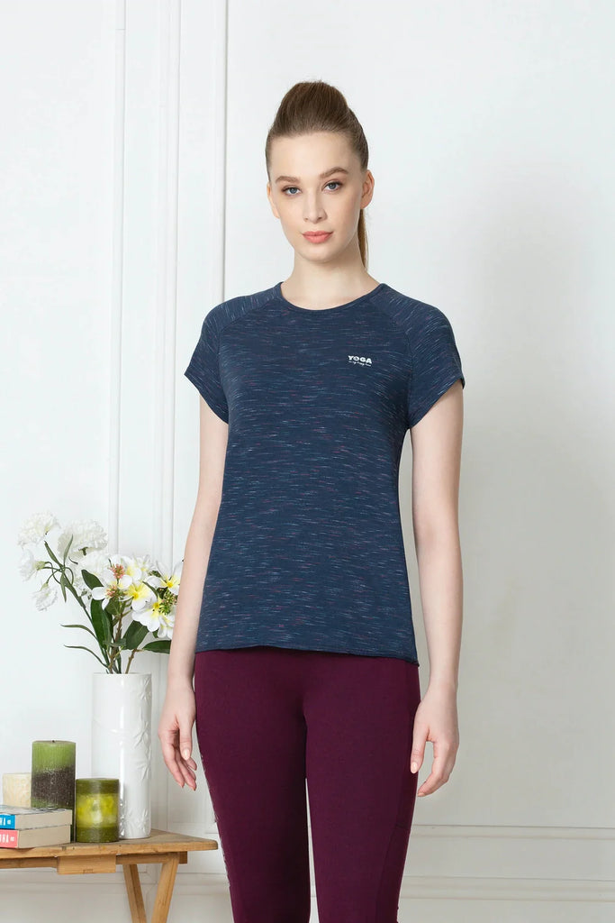 NAVY VAN HEUSEN WOMEN YOGA TEE