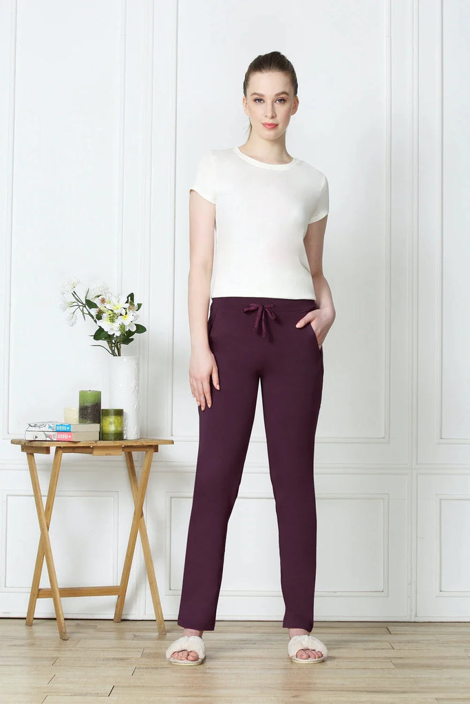 POTENT PURPLE Van Heusen Women's Stretch Lounge pants