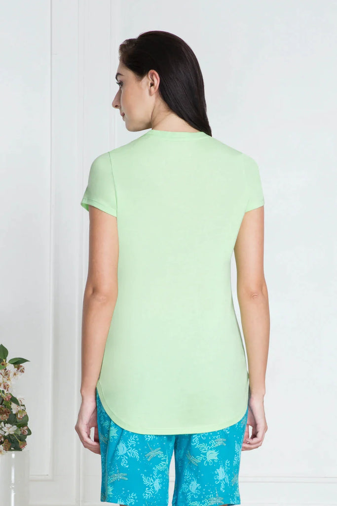 GREEN VANHEUSEN WOMEN's PERFECT LONG TEE