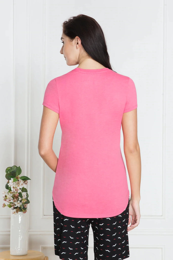 PINK VANHEUSEN WOMEN's PERFECT LONG TEE