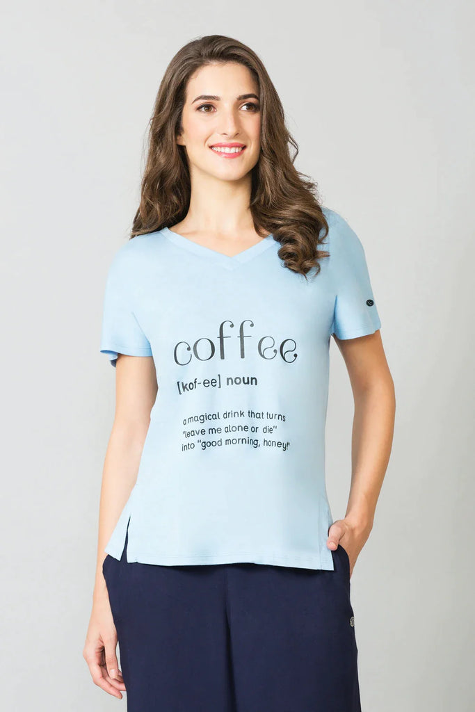 BLUE Van Heusen HAPPINESS TOP FOR WOMEN