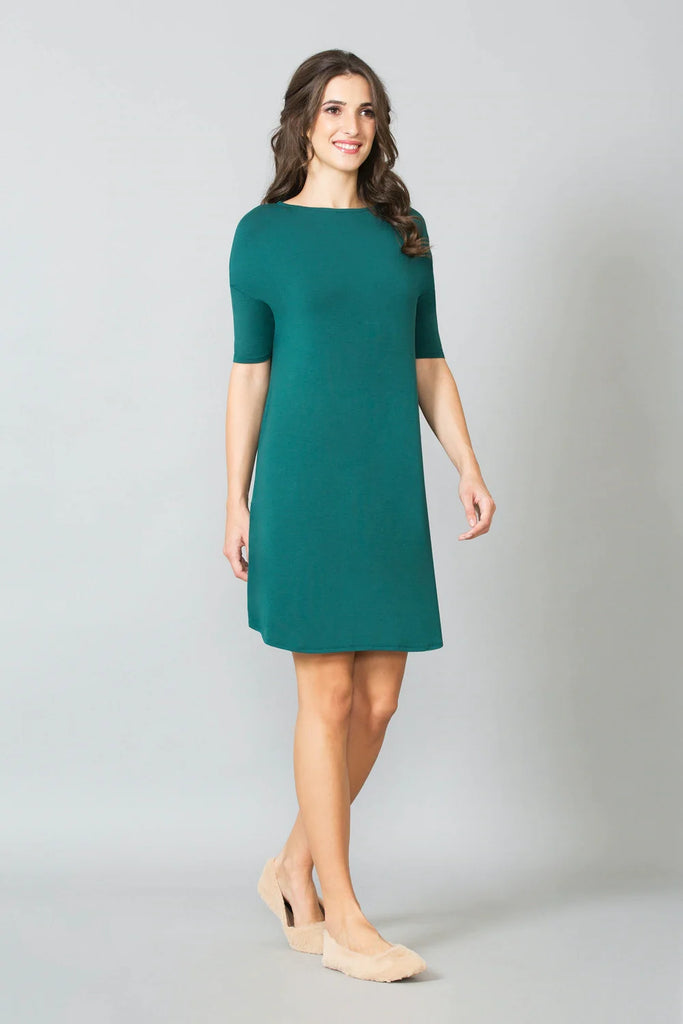 GREEN TUNIC DRESS