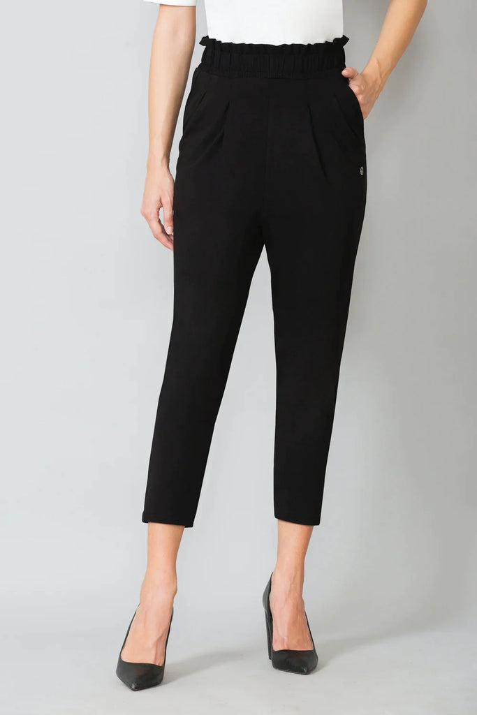 BLACK Van Heusen Women's Ruffle pants