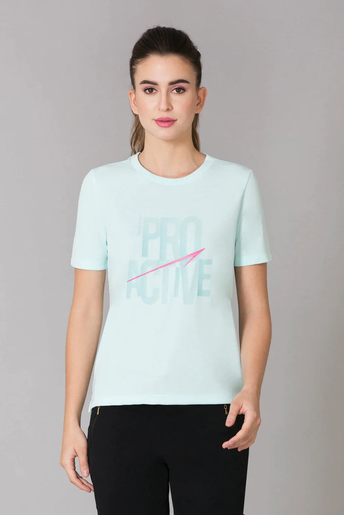 BLUE T-SHIRT FOR WOMEN