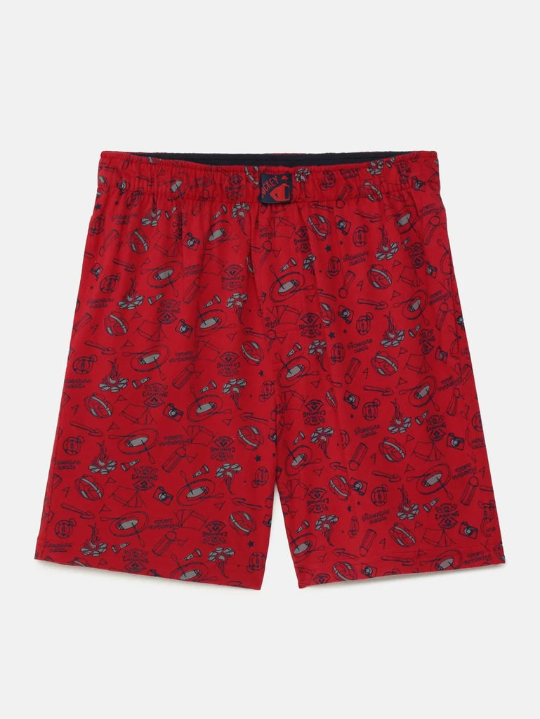 Red JOCKEY Boy's Printed Shorts