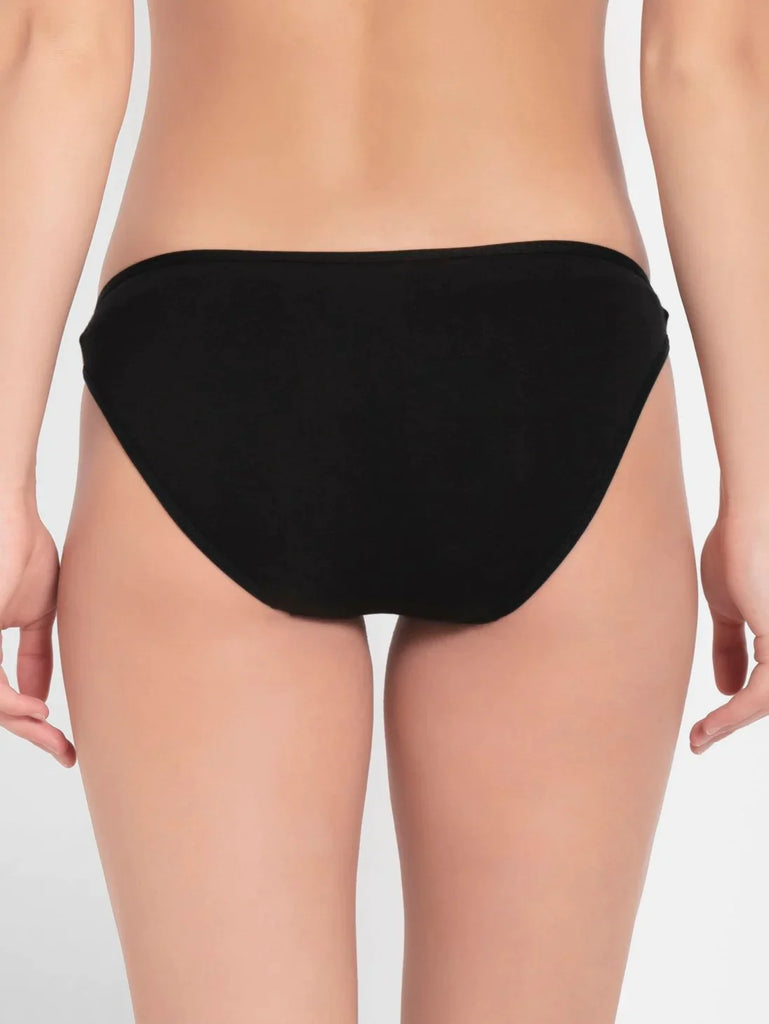 Black JOCKEY Women's Low Waist Bikini.