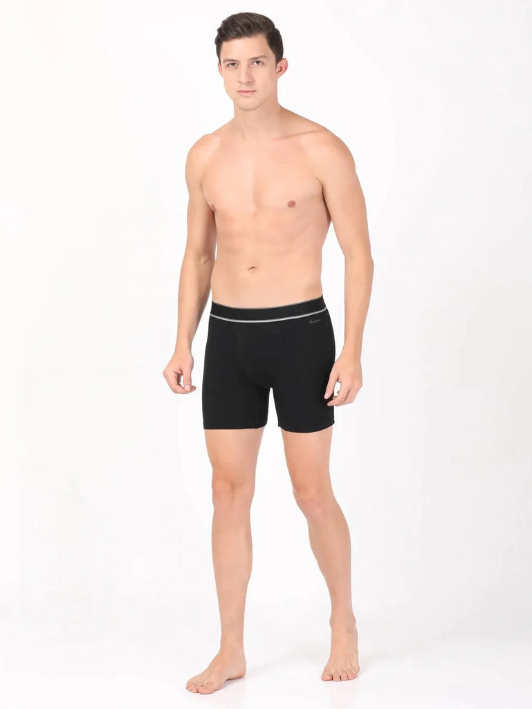 Black Jockey Solid Boxer Brief For Men