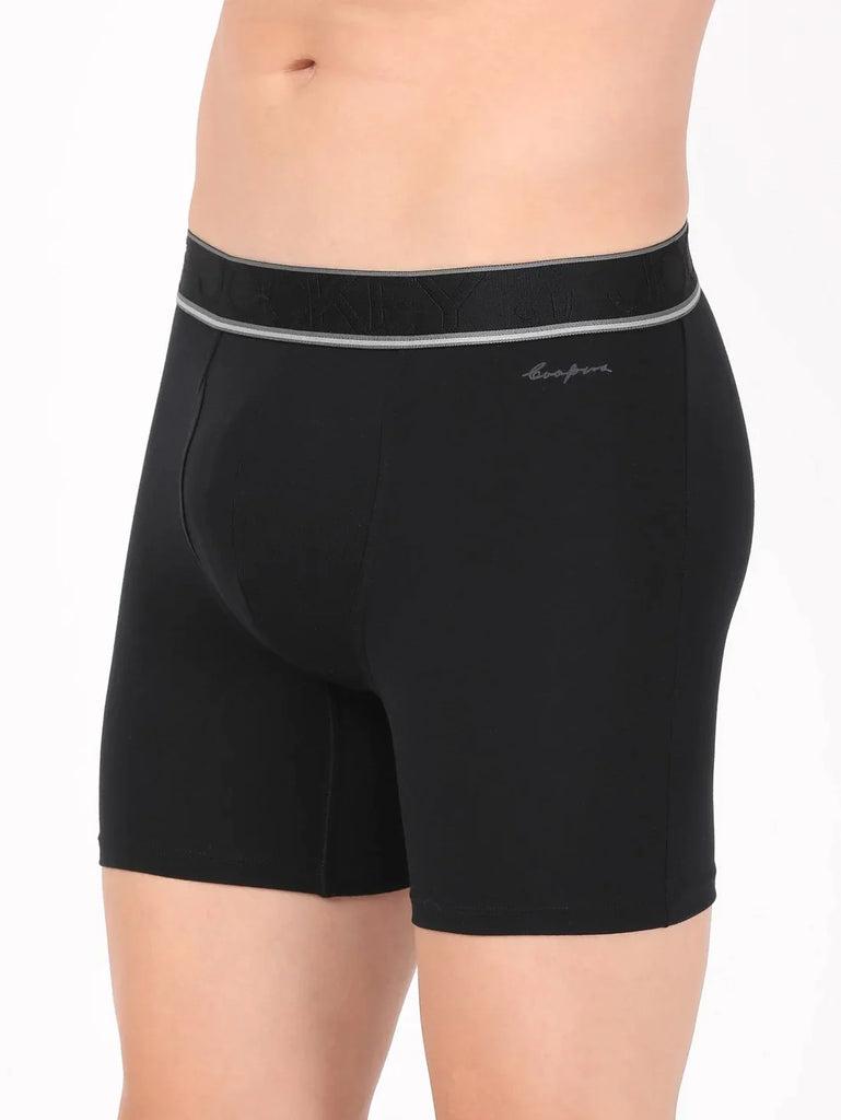 Black Jockey Solid Boxer Brief For Men