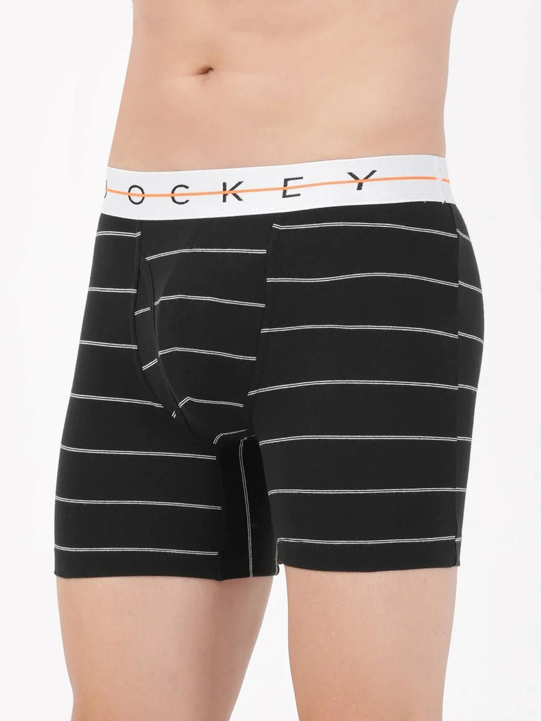 Black 2 Jockey Boxer Brief Underwear