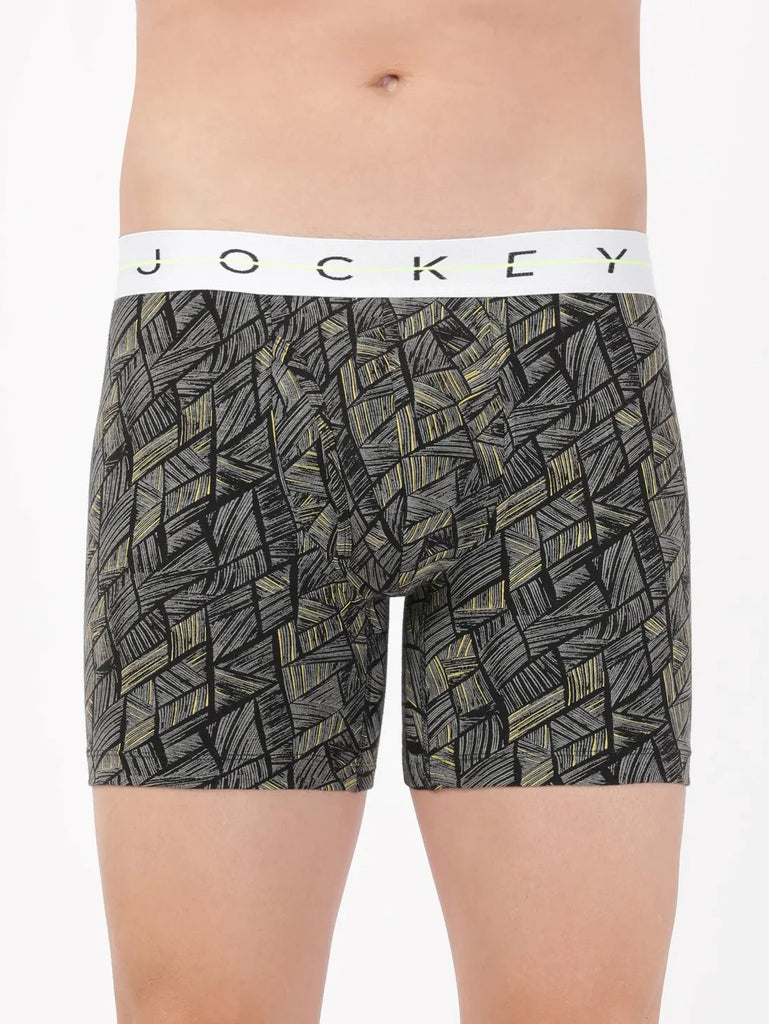 Black 3 Jockey Boxer Brief Underwear