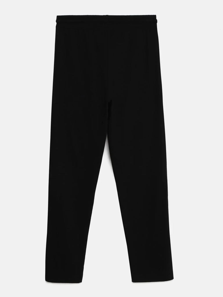 Black Jockey Boy's Super Combed Cotton Rich Graphic Printed Trackpants