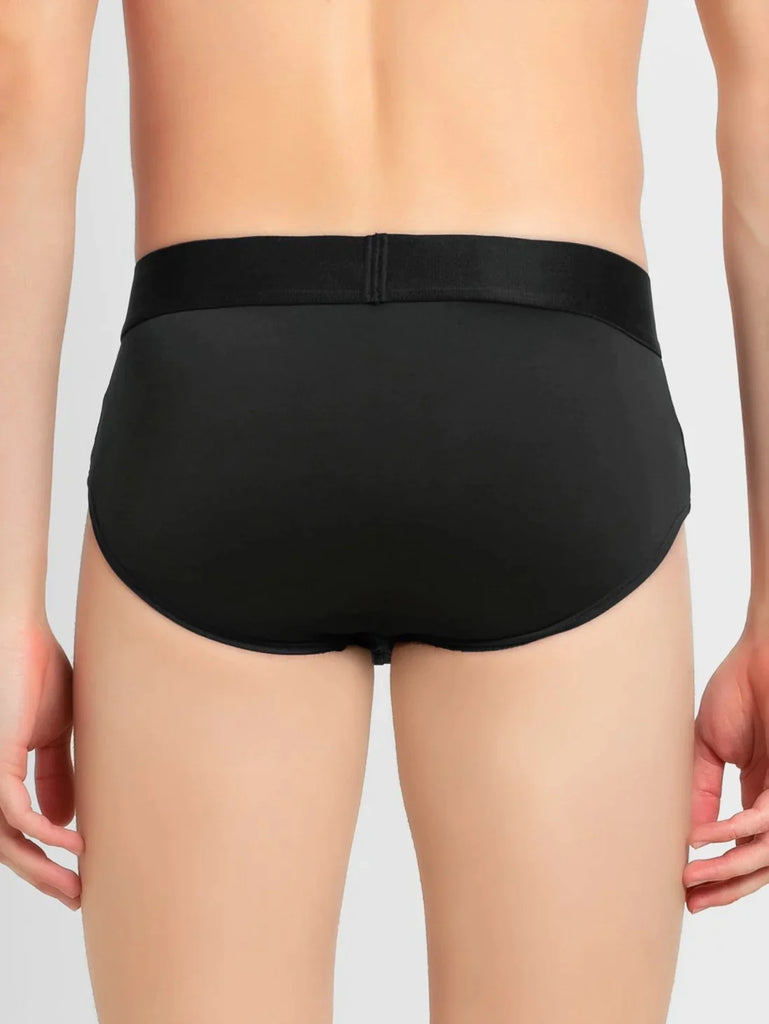 Black Jockey Solid Brief for Men