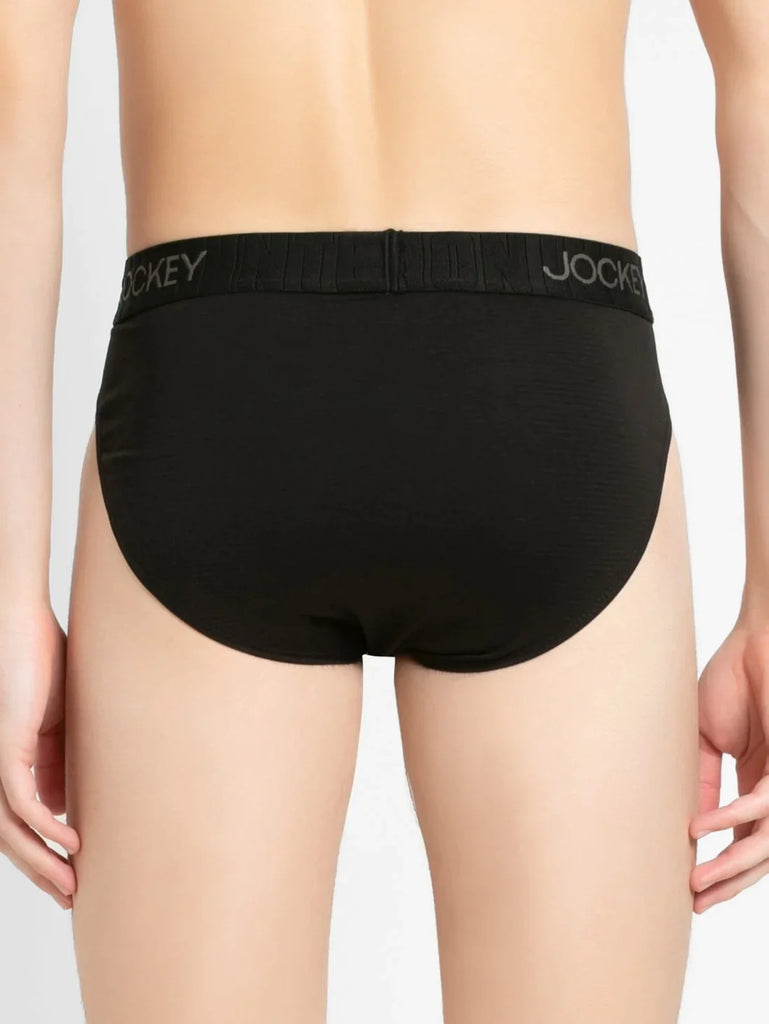 Black Jockey Solid Brief For Men 