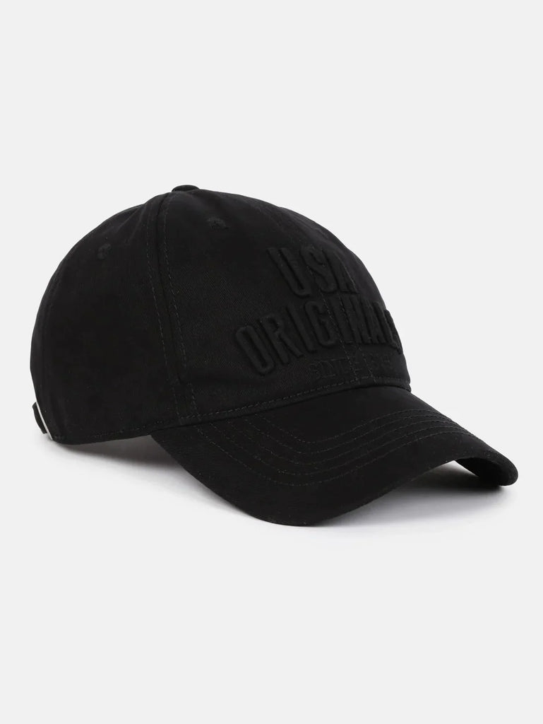 BlackJockey Solid Cap with Adjustable Back Closure