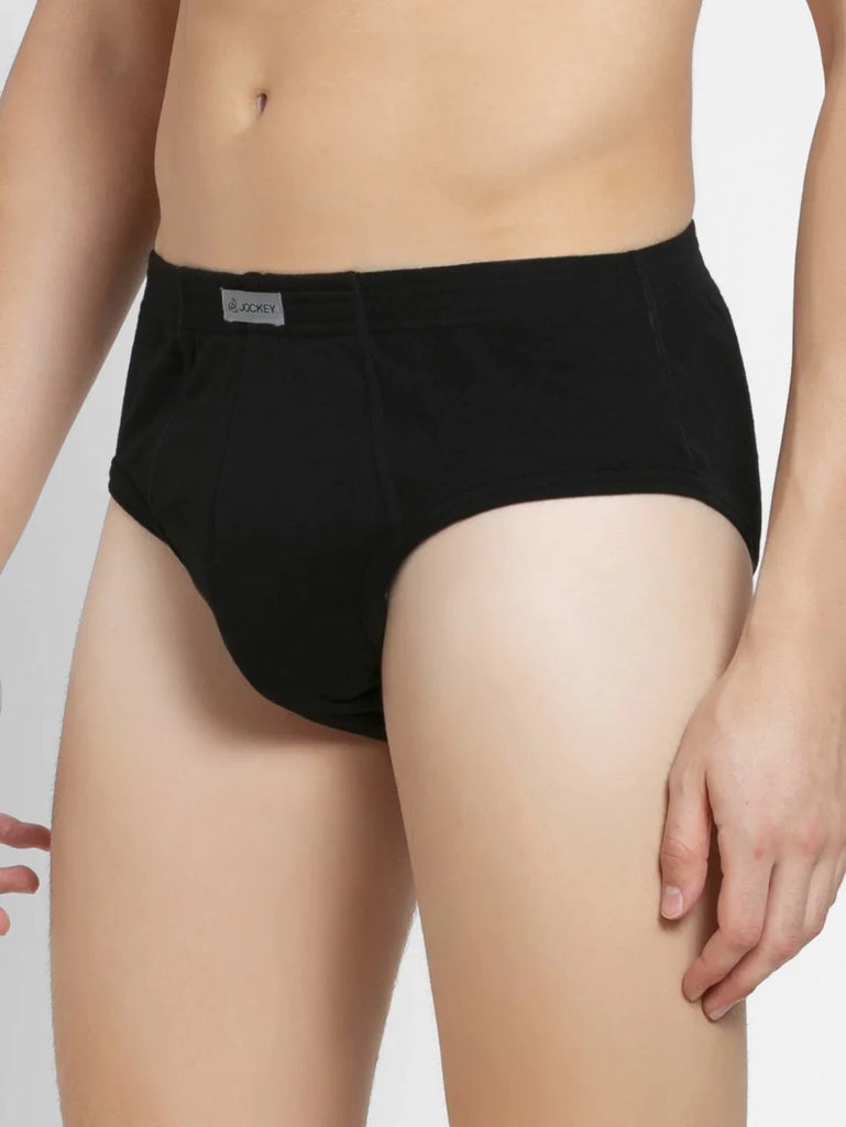 Black Jockey Solid Brief Underwear Men