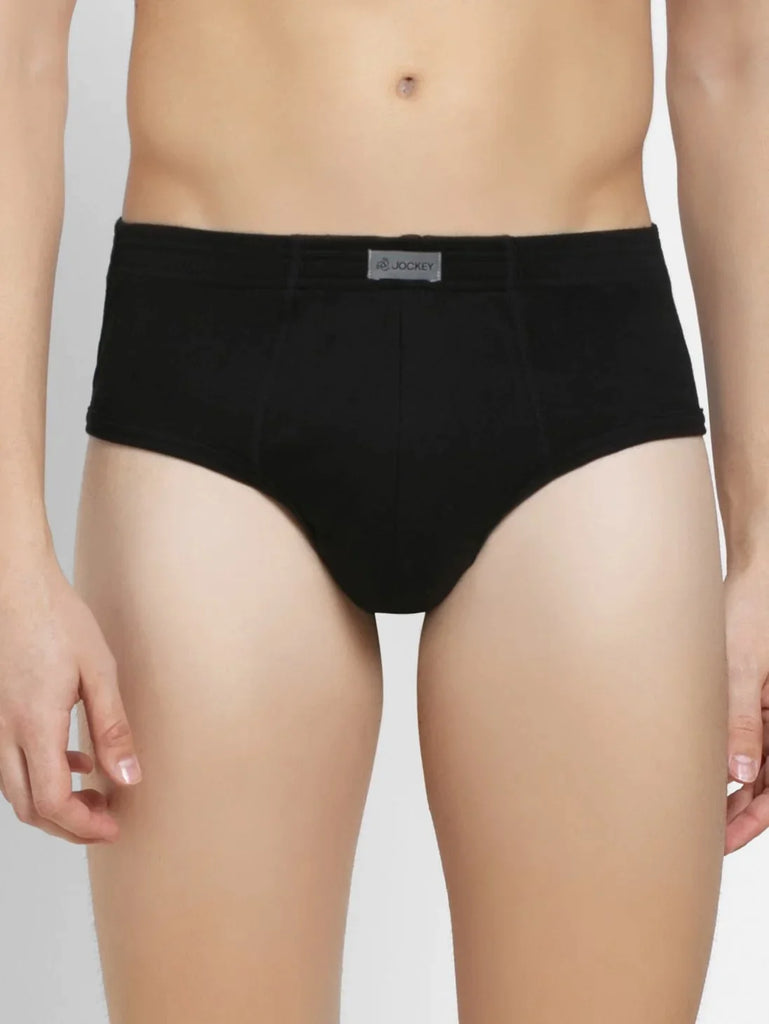 Black Jockey Solid Brief Underwear Men