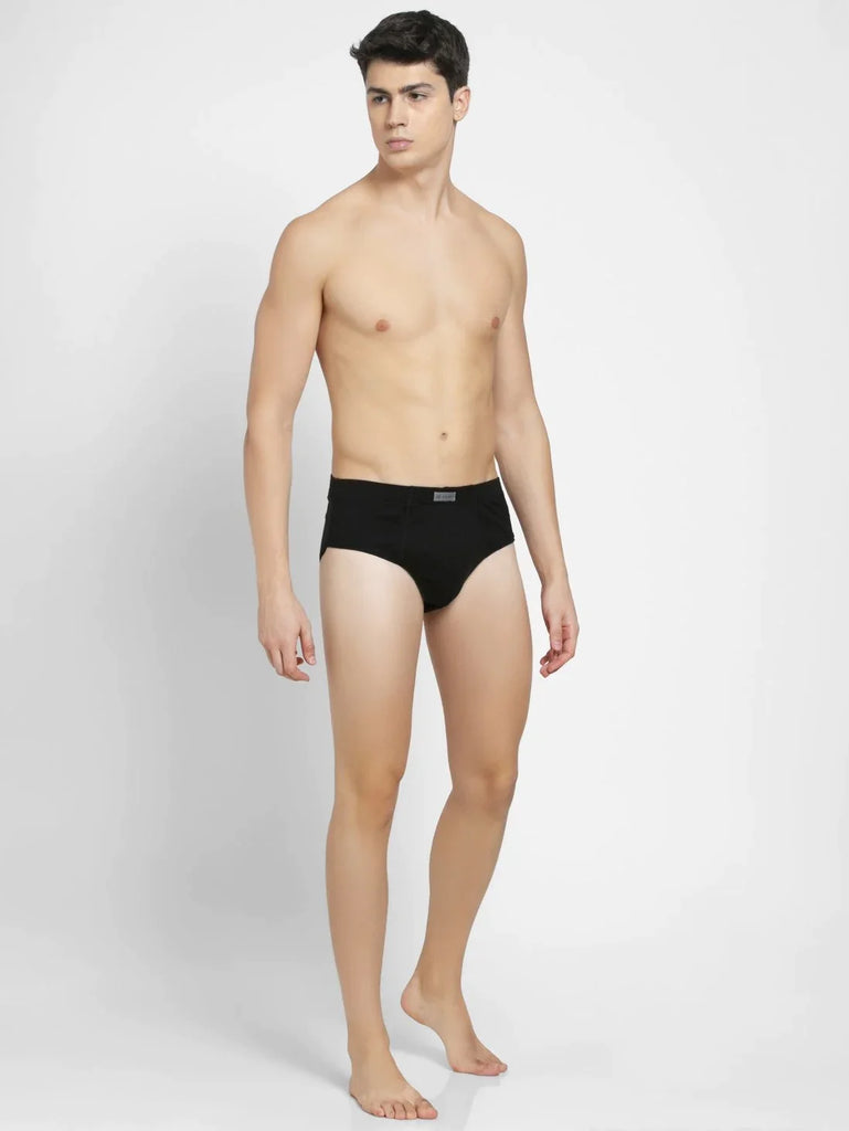 Black Jockey Solid Brief Underwear Men