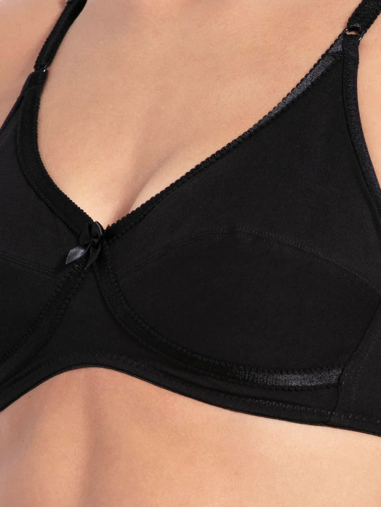 Black JOCKEY Women's Wirefree Everyday Bra.