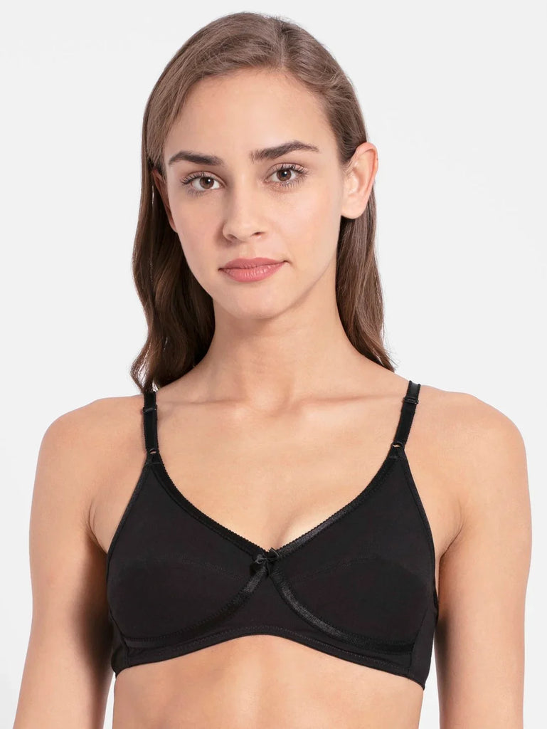 Black JOCKEY Women's Wirefree Everyday Bra.