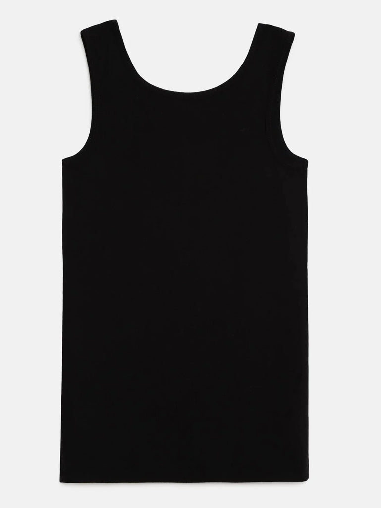 Black JOCKEY Girl's Solid Tank Top