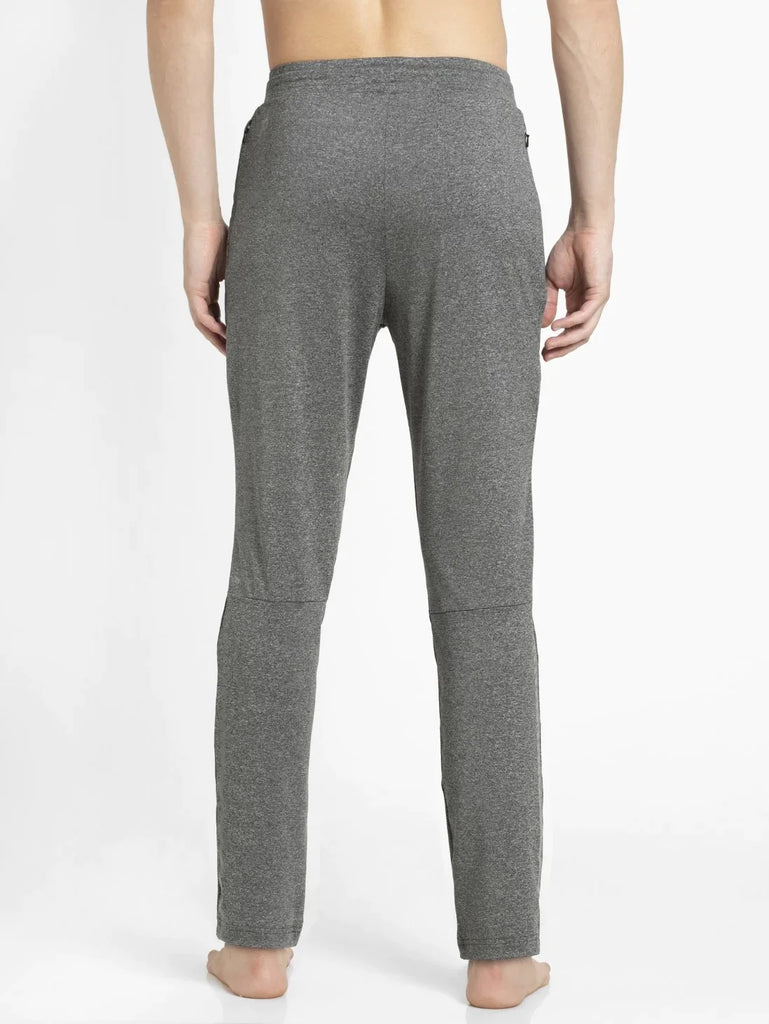 Black Grindle Slim Fit JOCKEY Men's Trackpants