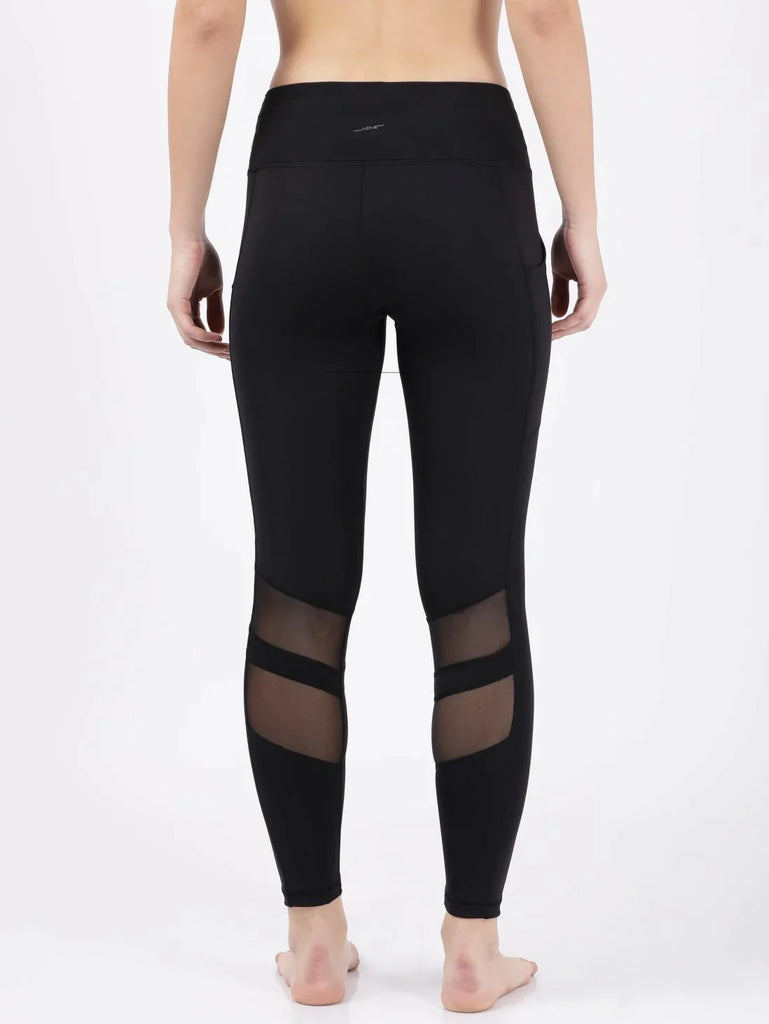 Black JOCKEY Women's Performance Leggings.