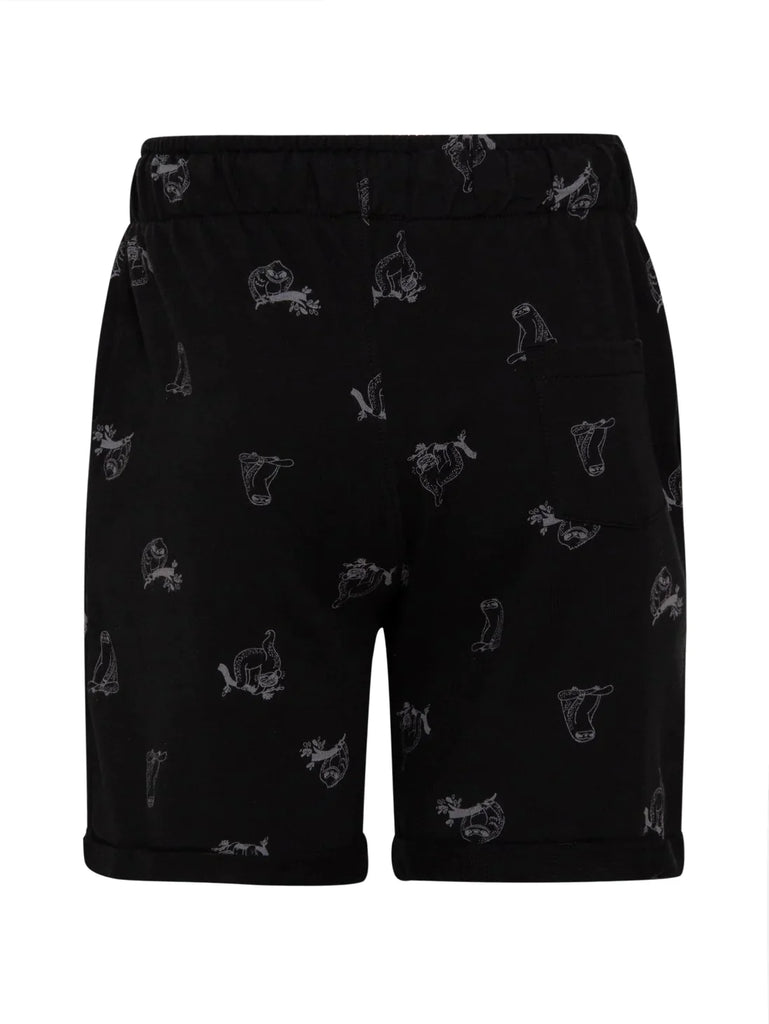 Black JOCKEY Boy's Printed Shorts