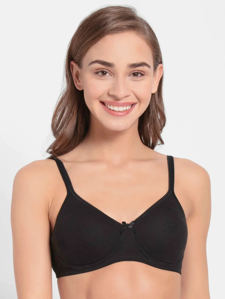 Black Jockey wirefree non padded Everyday bra for women