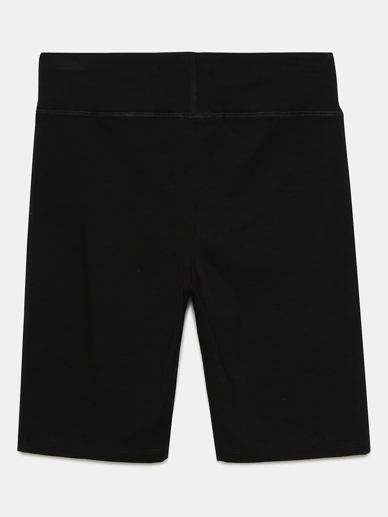 Black JOCKEY Girl's Solid Shorts