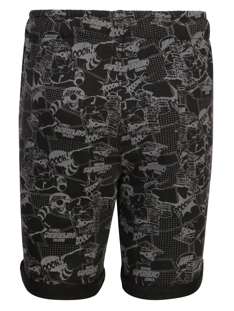 Black JOCKEY Boy's Printed Shorts