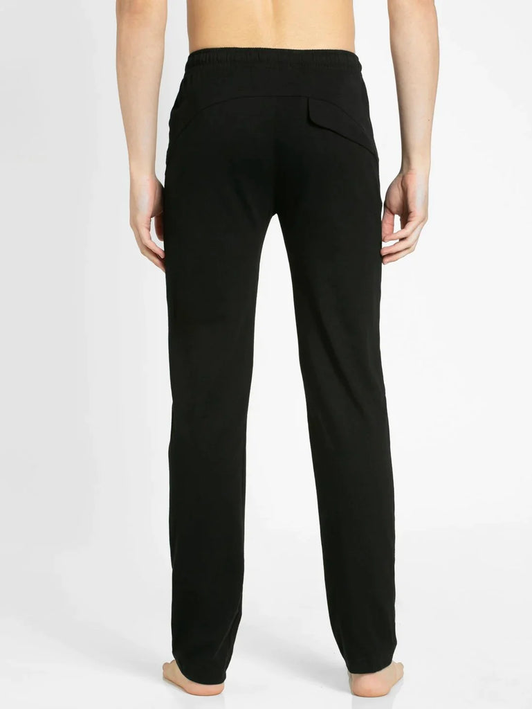 Black Slim Fit Jockey men's Trackpants 