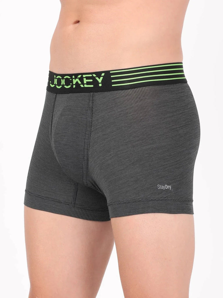 Black Jockey Sport Trunk Underwear For Men