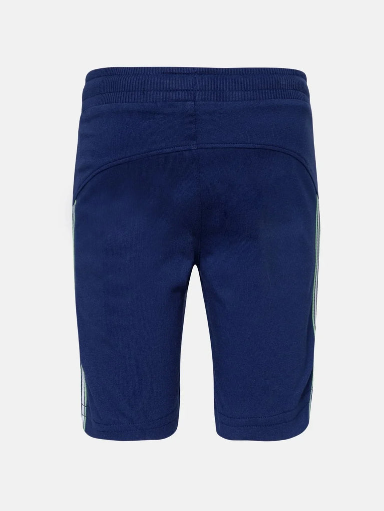 Blue Depth JOCKEY Boy's Super Combed Cotton Rich Solid Shorts