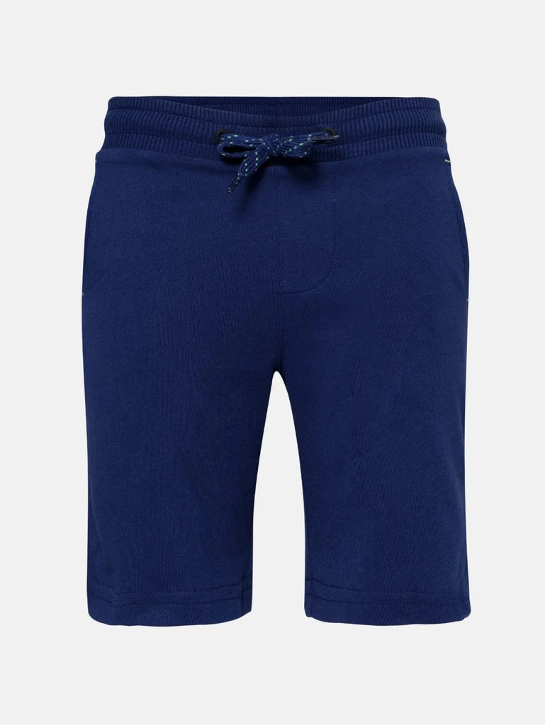 Blue Depth JOCKEY Boy's Super Combed Cotton Rich Solid Shorts