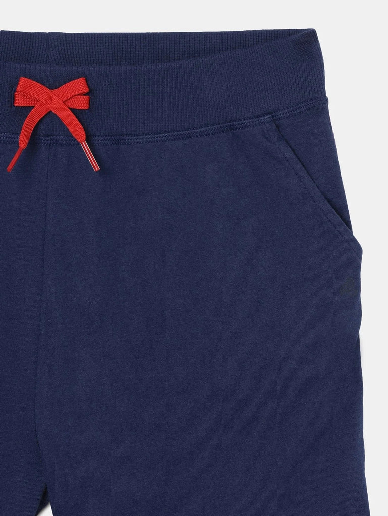 Blue Depth JOCKEY Girl's Regular Fit Solid Shorts