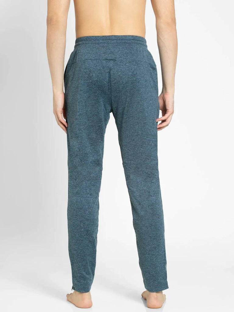 Blue Marl Slim Fit JOCKEY Men's Trackpants 