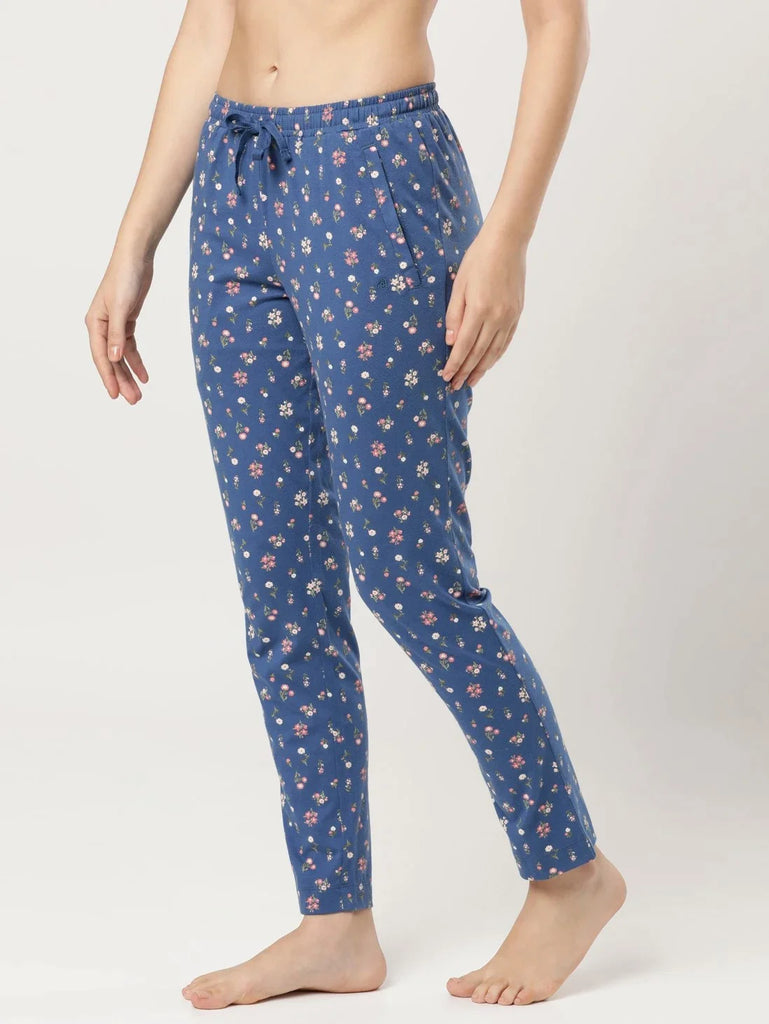 Blue Quartz JOCKEY Women's Relaxed Fit Printed Pyjama.