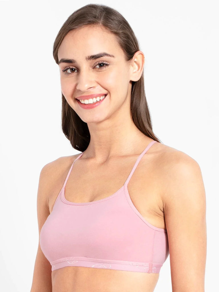 Candy Pink Jockey Women's Crop Top