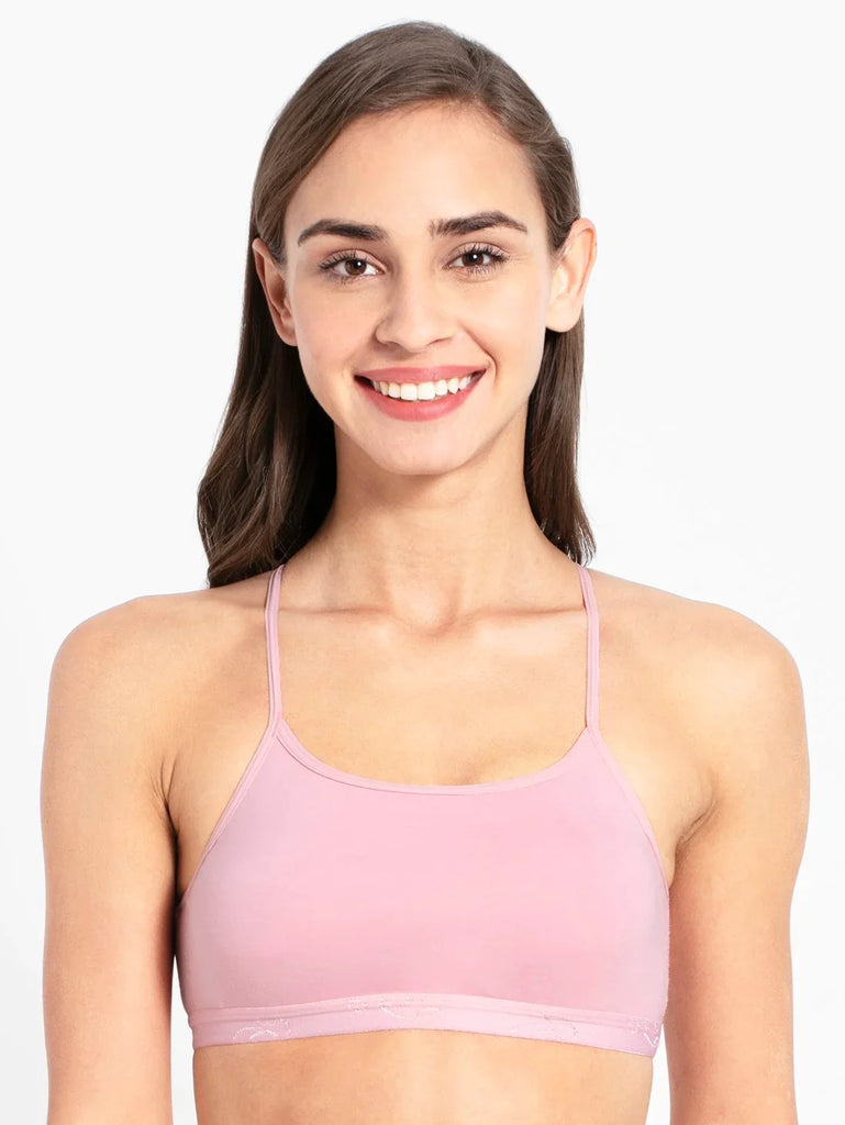 Candy Pink Jockey Women's Crop Top