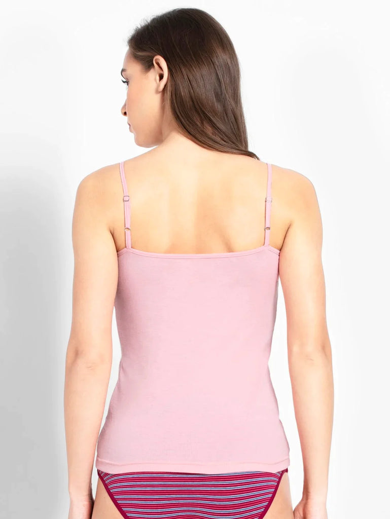 Candy Pink Jockey Women's Rib camisole