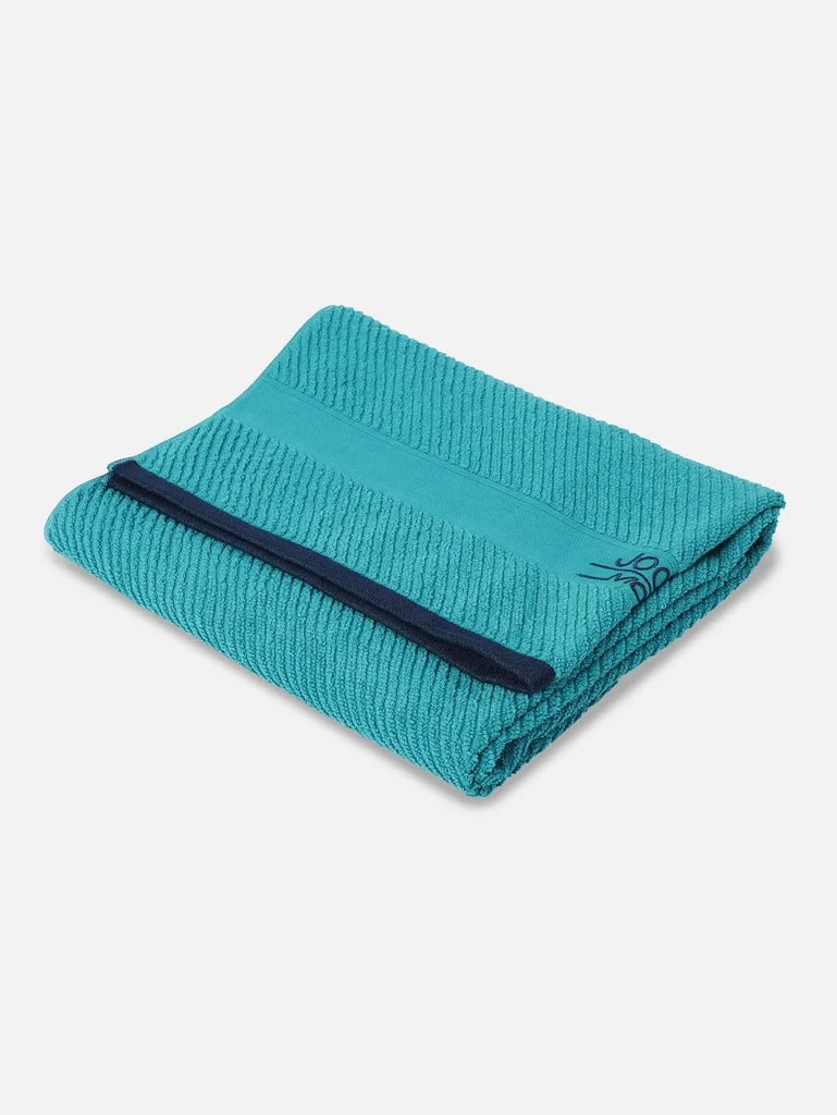 Jockey Cotton Rich Terry Ultrasoft and Durable Solid Bath Towel Caribbean Turquoise