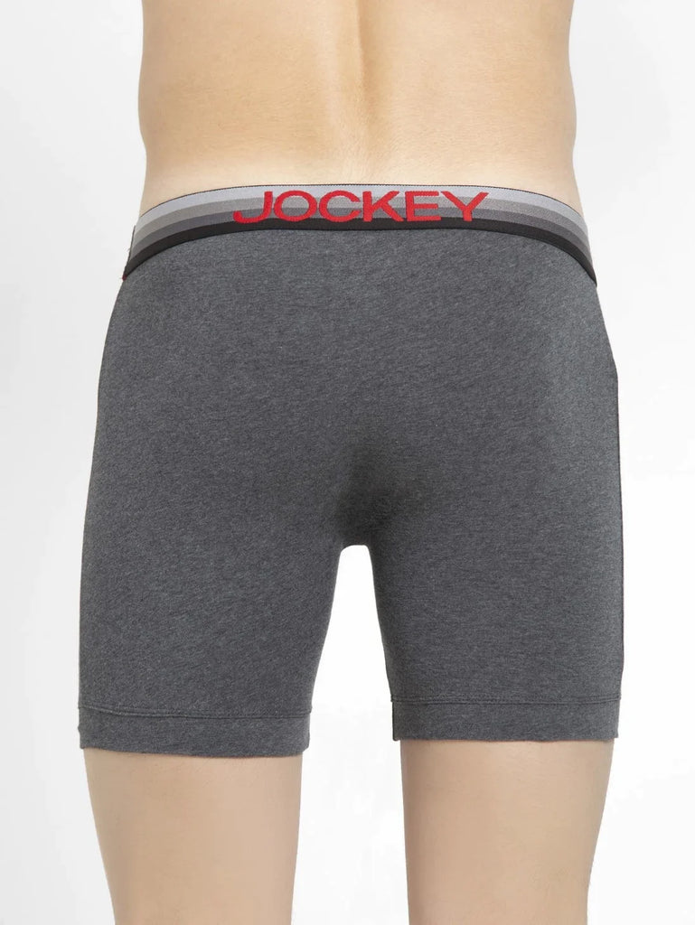 Charcoal Melange Jockey Brief Underwear