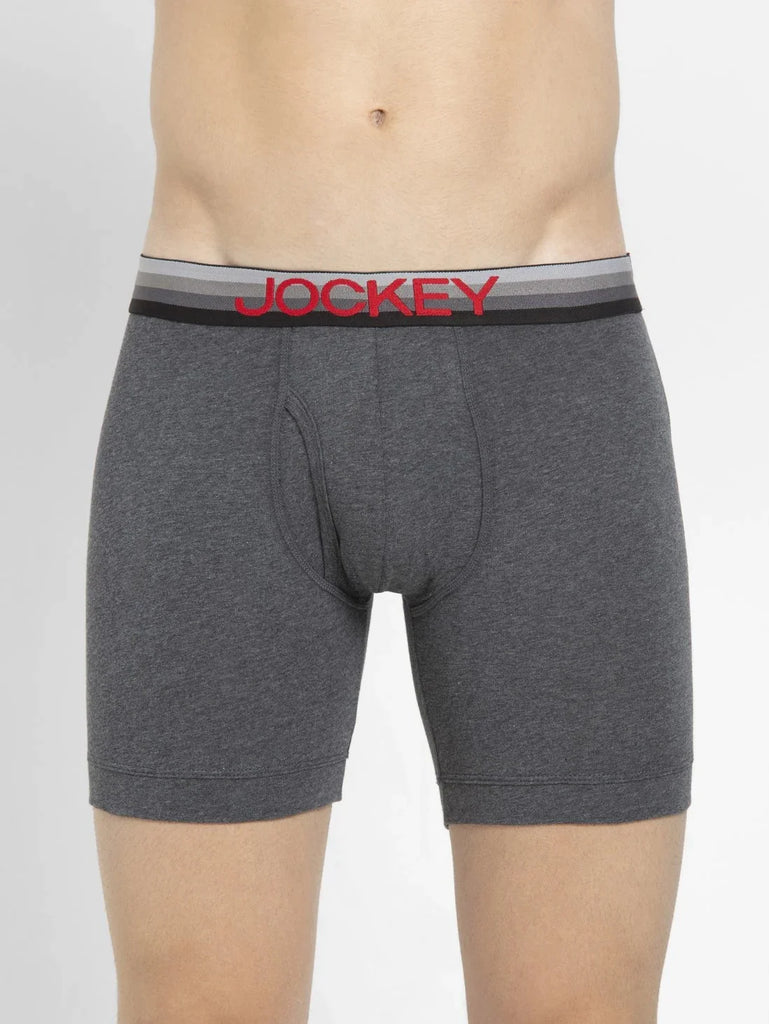 Charcoal Melange Jockey Brief Underwear