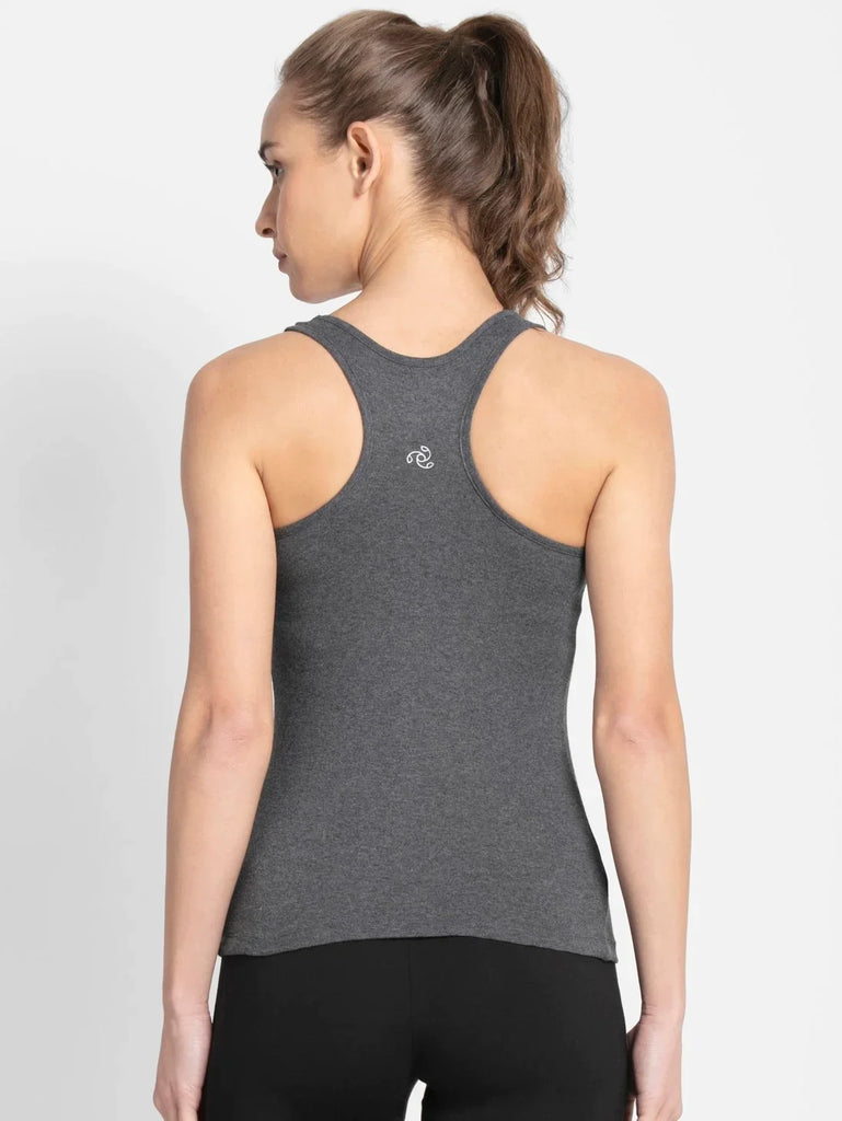 Charcoal Melange JOCKEY Women's Tank Top