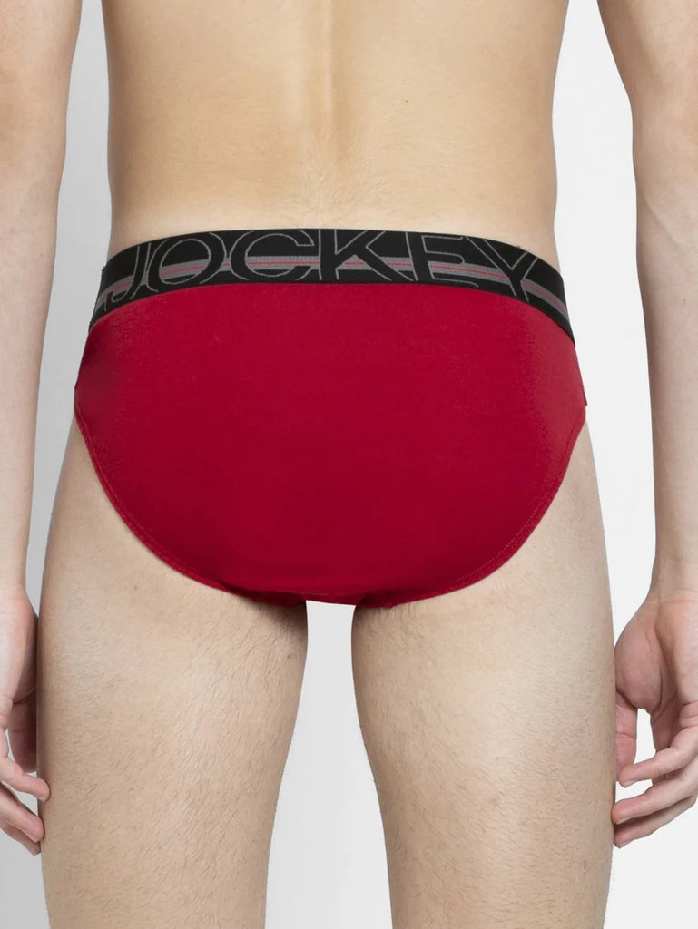 Chilli Pepper Jockey Solid Brief Underwear Men