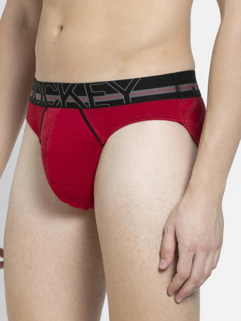 Chilli Pepper Jockey Solid Brief Underwear Men